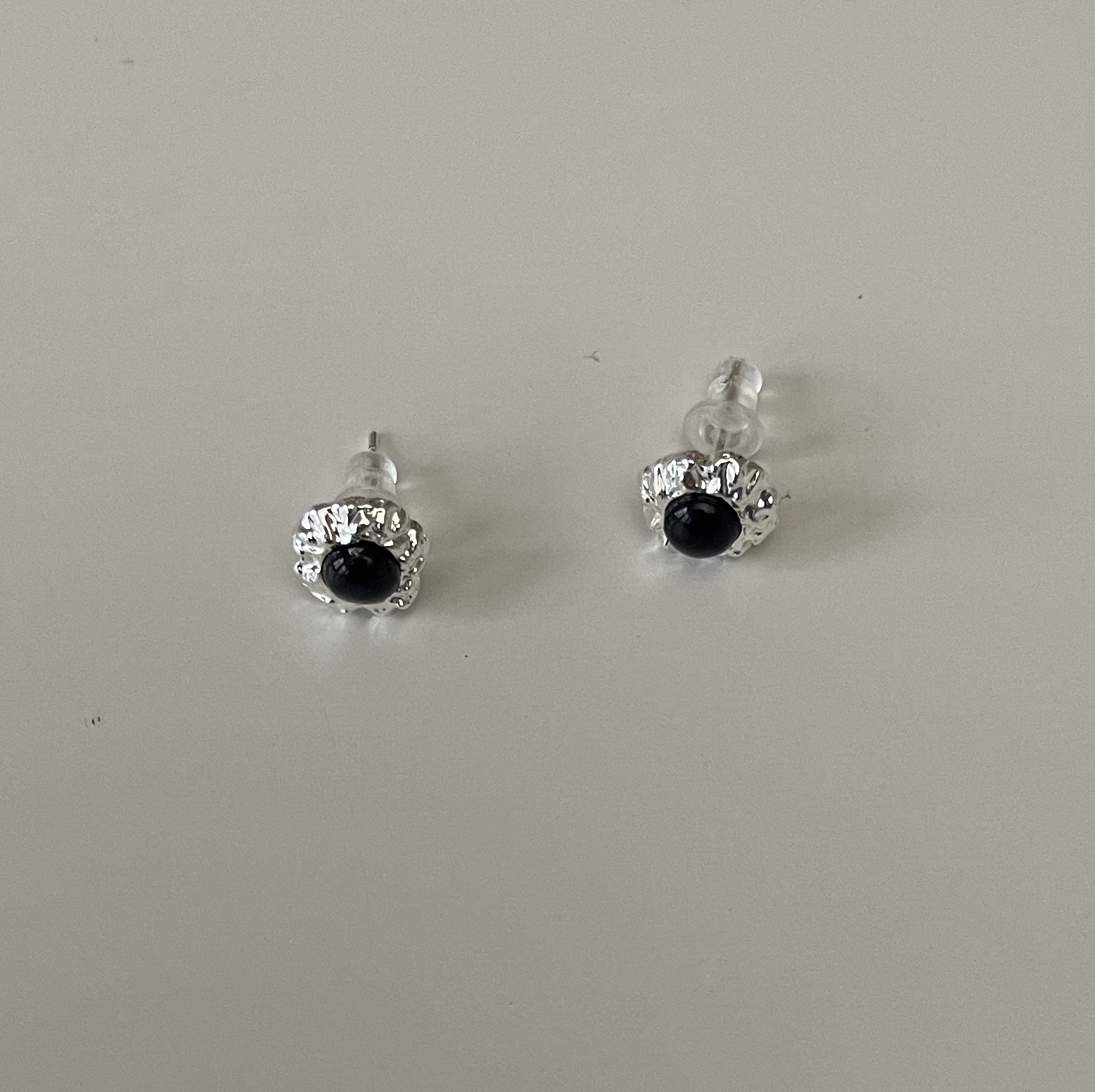 Onyx Ear Studs