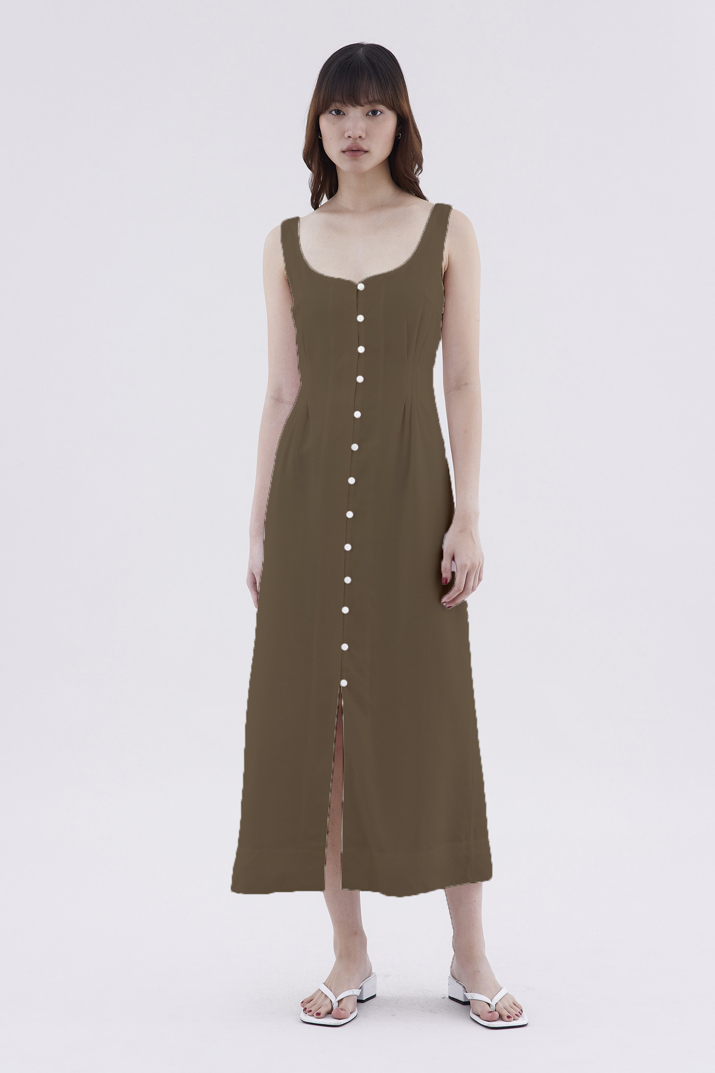 Dawnette Tuck Seam Dress