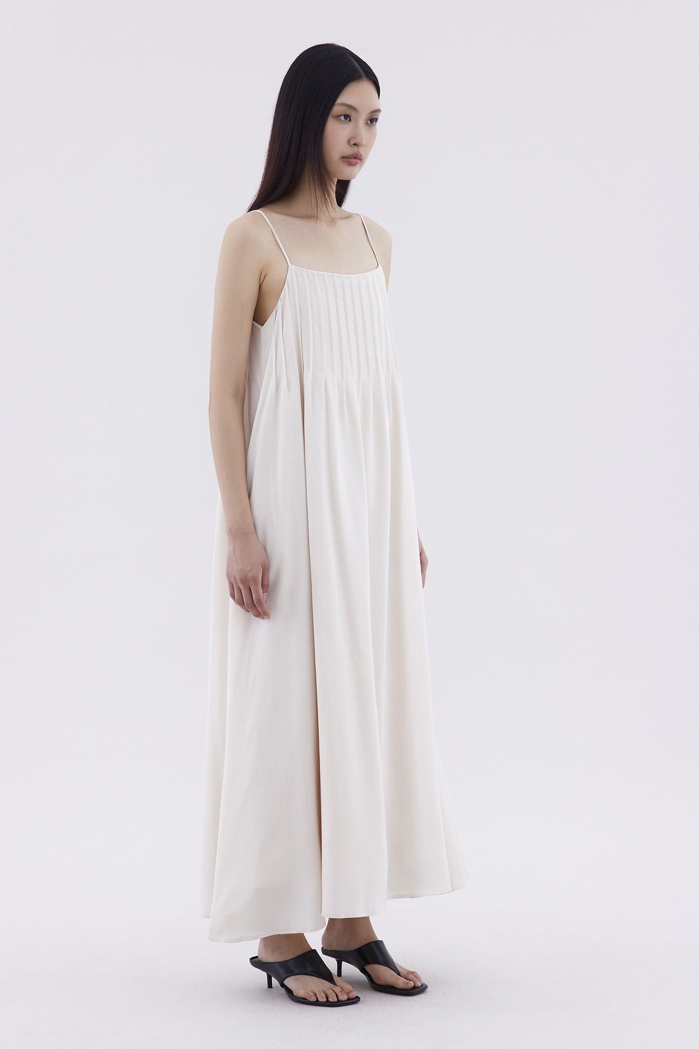 Eris Pleated Dress