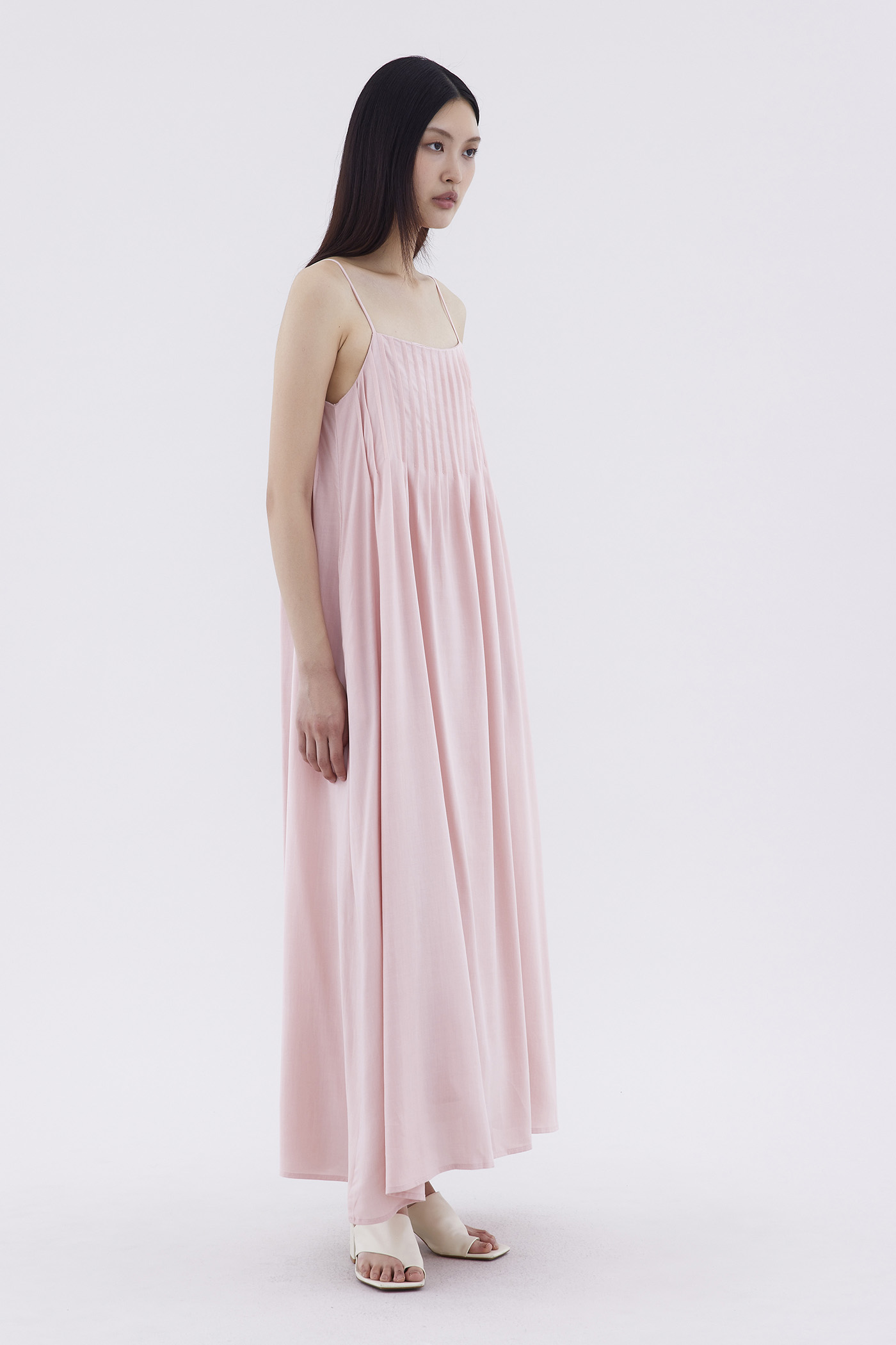 Eris Pleated Dress