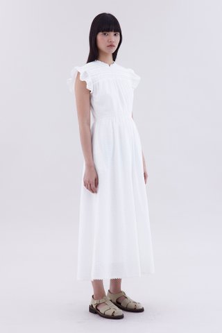 Novie Half-Button Dress