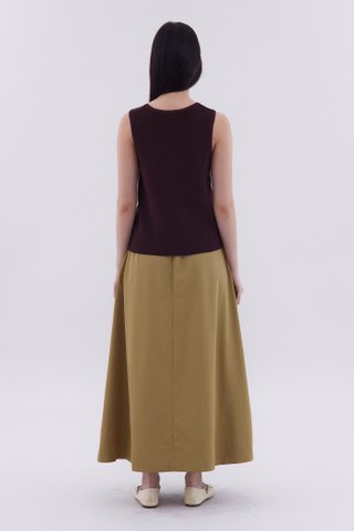 Emberly Front-Button Knit Tank