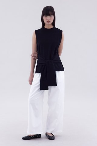 Savine Tie-Waist Relaxed Tee