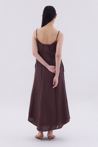 Palina Lace-Trim Panelled Dress