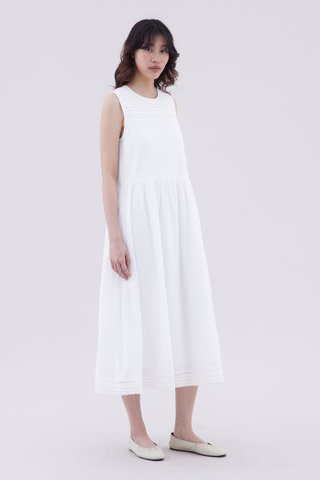 Melise Pin-Tuck Dress