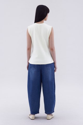 Savine Tie-Waist Relaxed Tee
