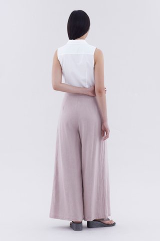 Portia High-Rise Double Pleat Pants