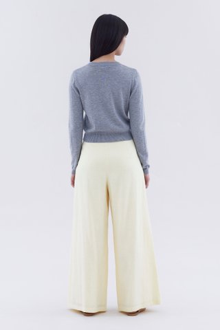 Portia High-Rise Double Pleat Pants