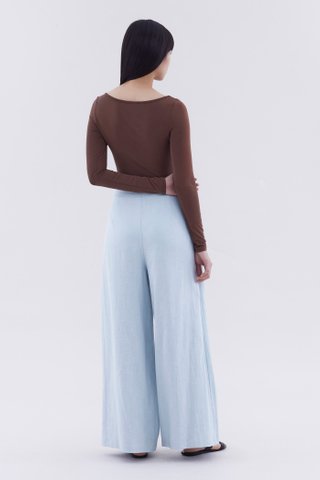Portia High-Rise Double Pleat Pants