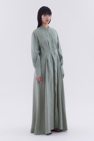 Nolaine Tuck Seam Dress