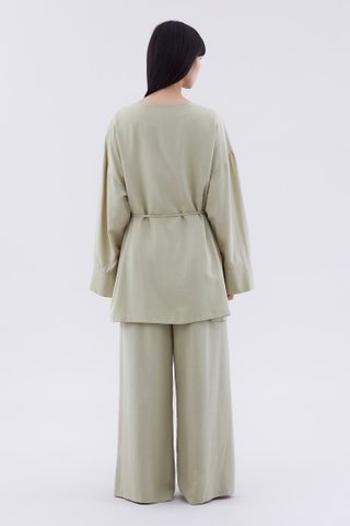 Crisabel Tie-Waist Kimono