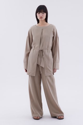 Crisabel Tie-Waist Kimono