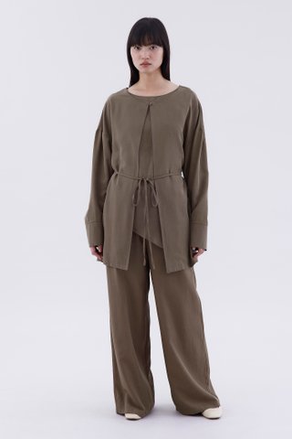 Crisabel Tie-Waist Kimono