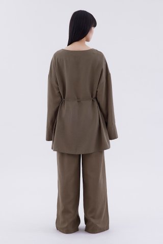 Crisabel Tie-Waist Kimono