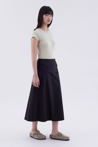 Taia Wrap Layer Skirt