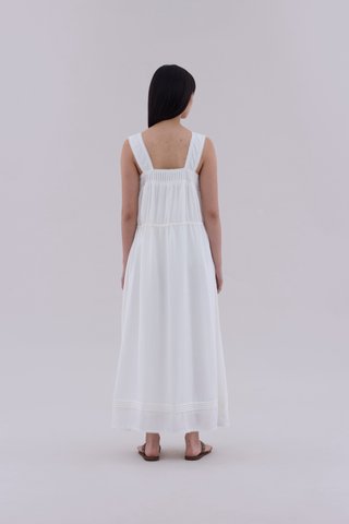Marisol Square-Neck Relaxed Dress