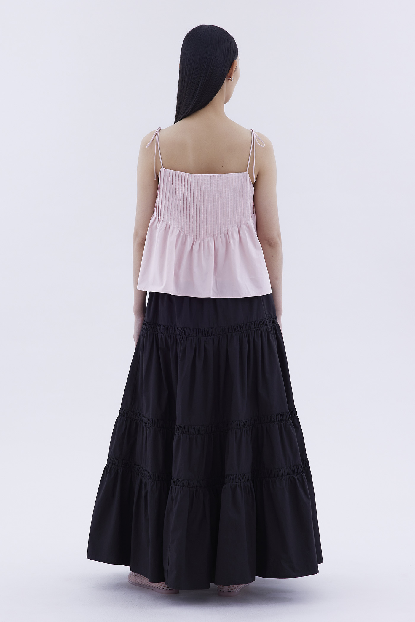 Brenella Pin-tuck Top