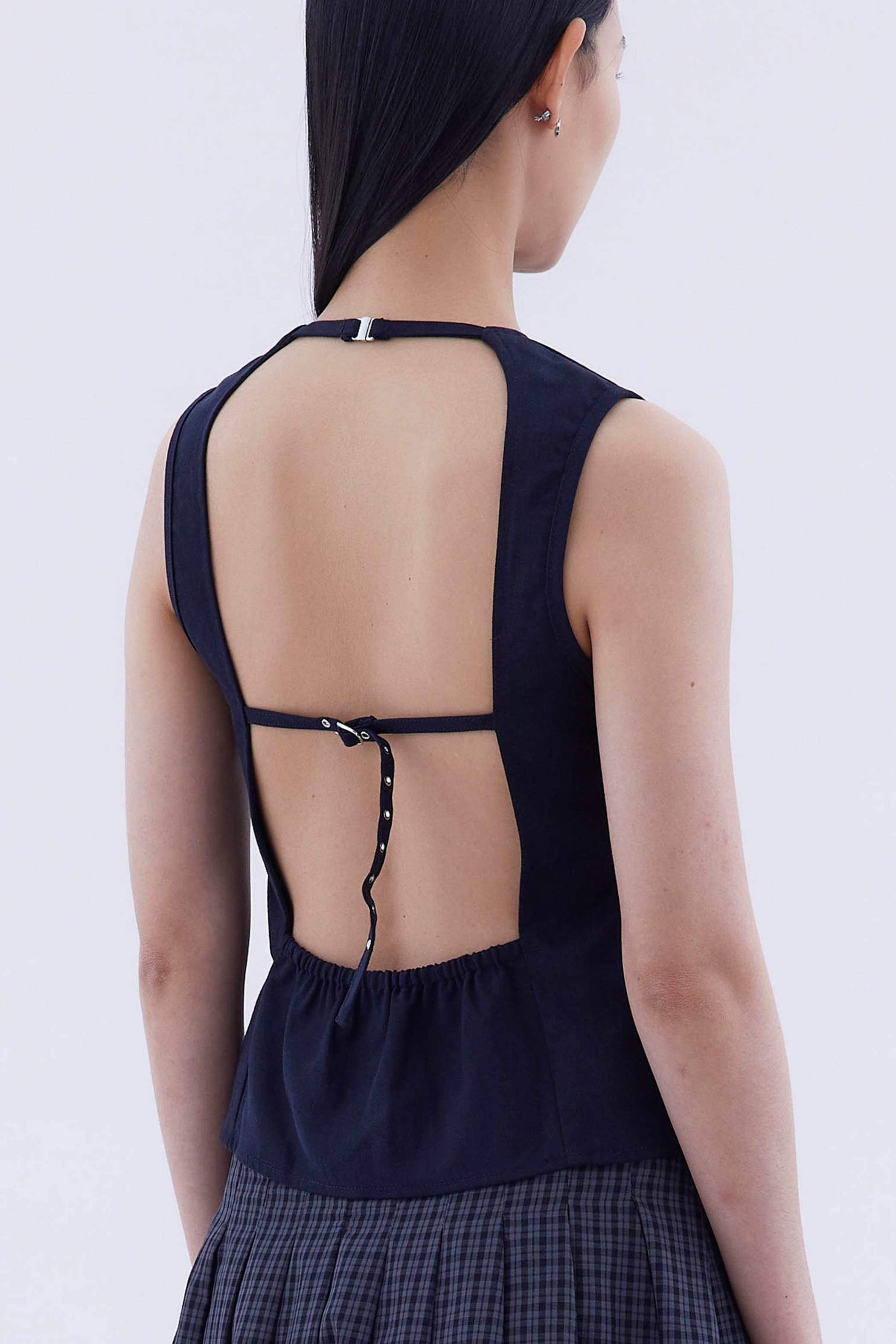 Tilcy Open-Back Top