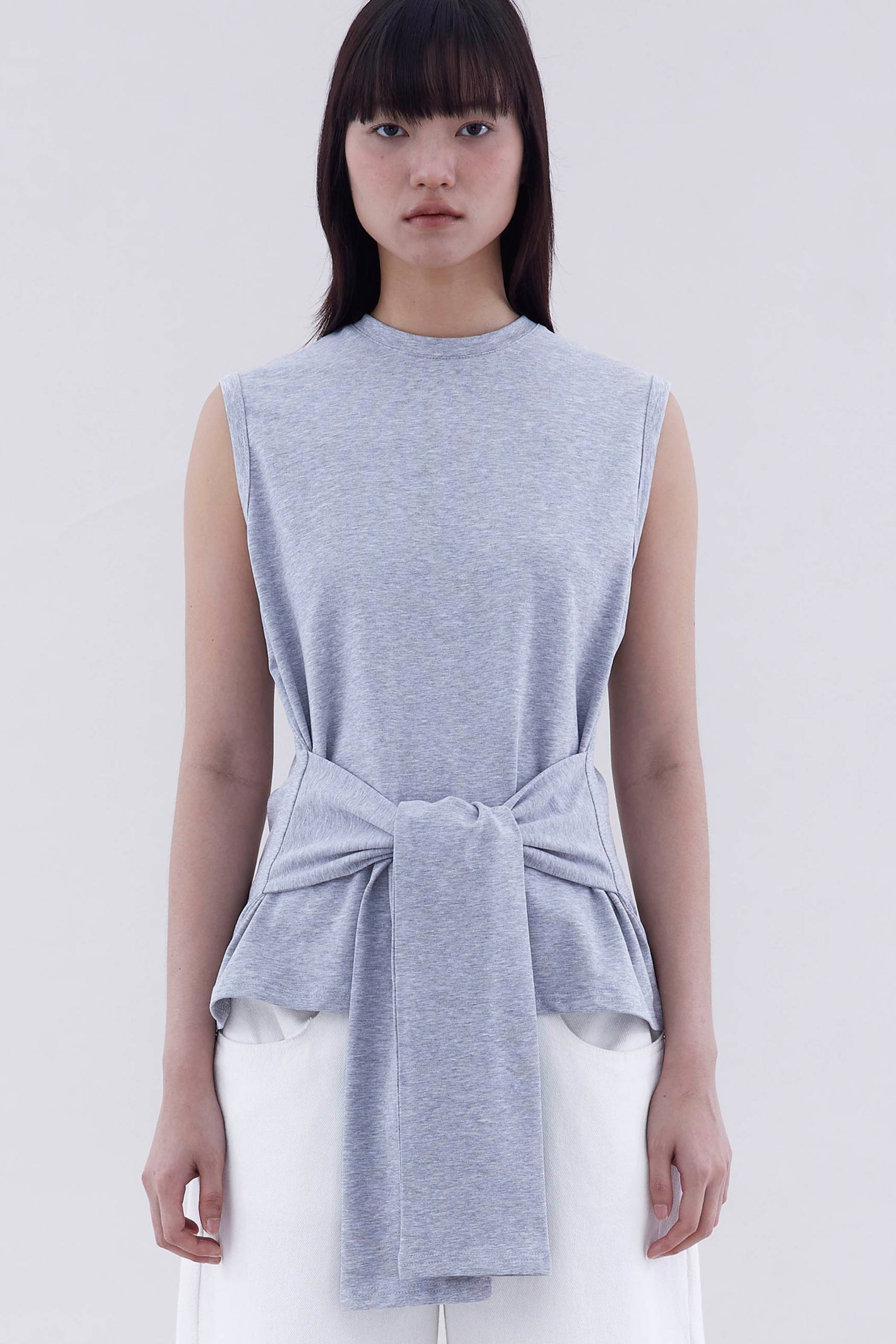 Savine Tie-Waist Relaxed Tee