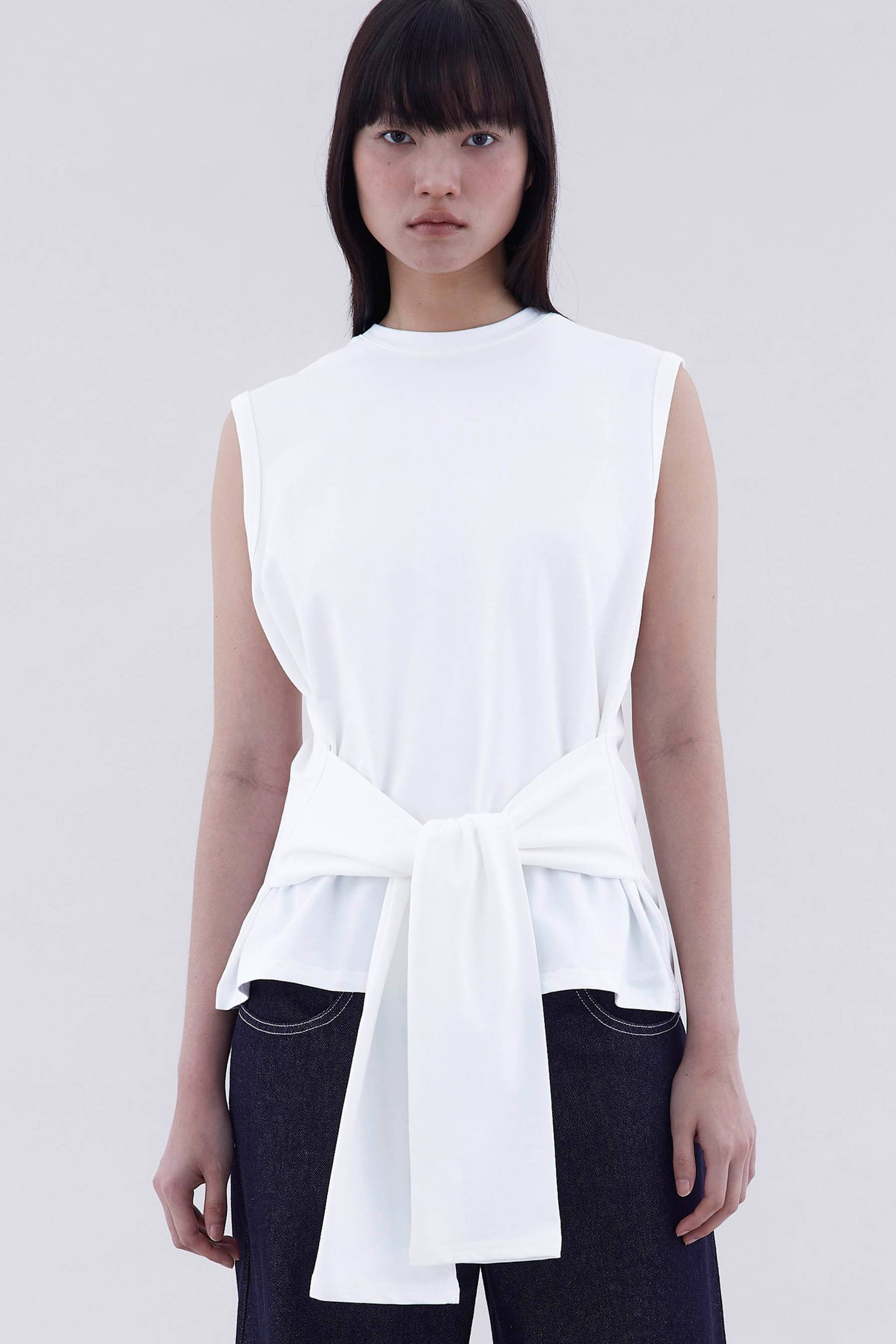 Savine Tie-Waist Relaxed Tee