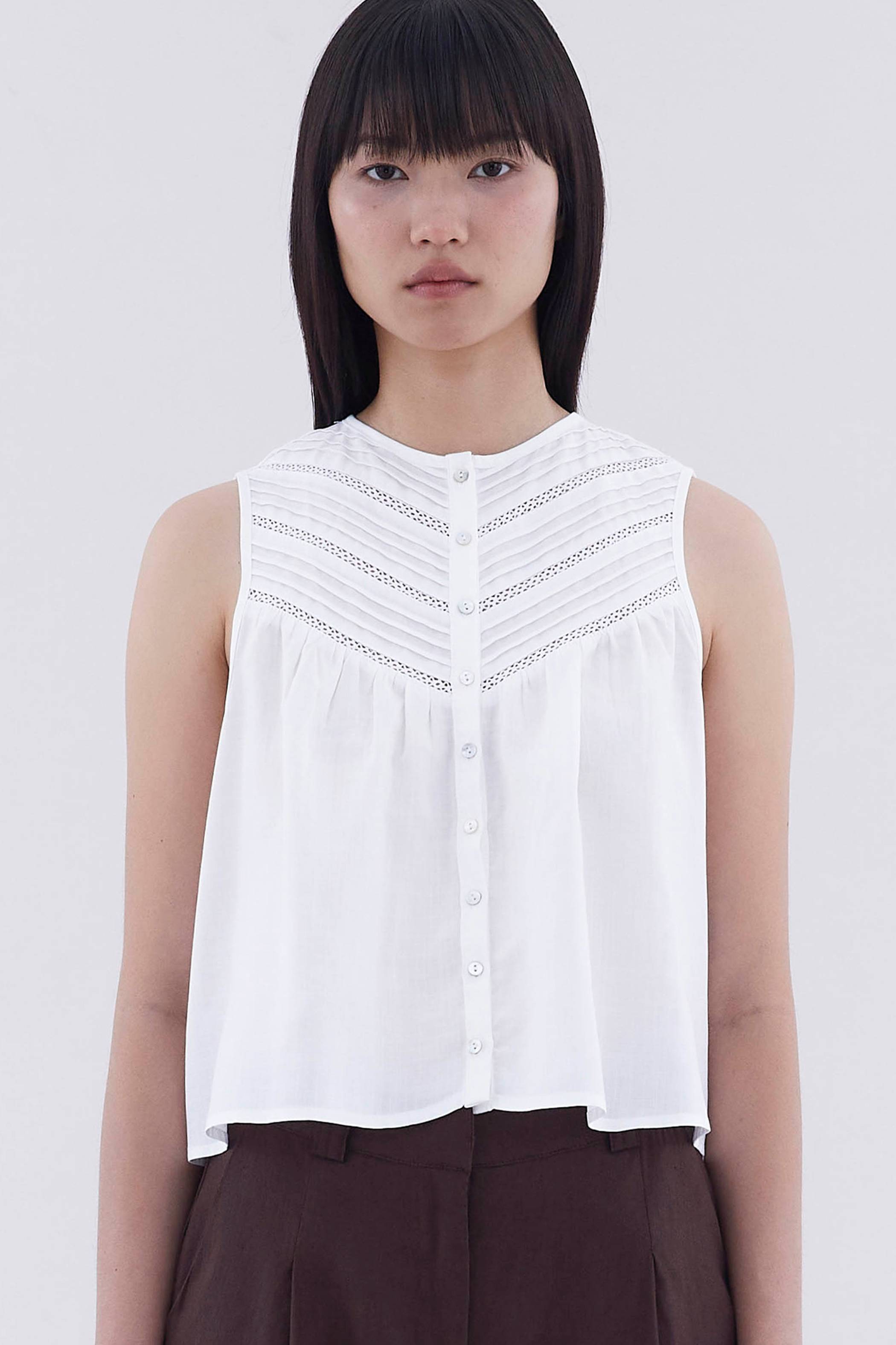 Celestyn Lace Panel Top