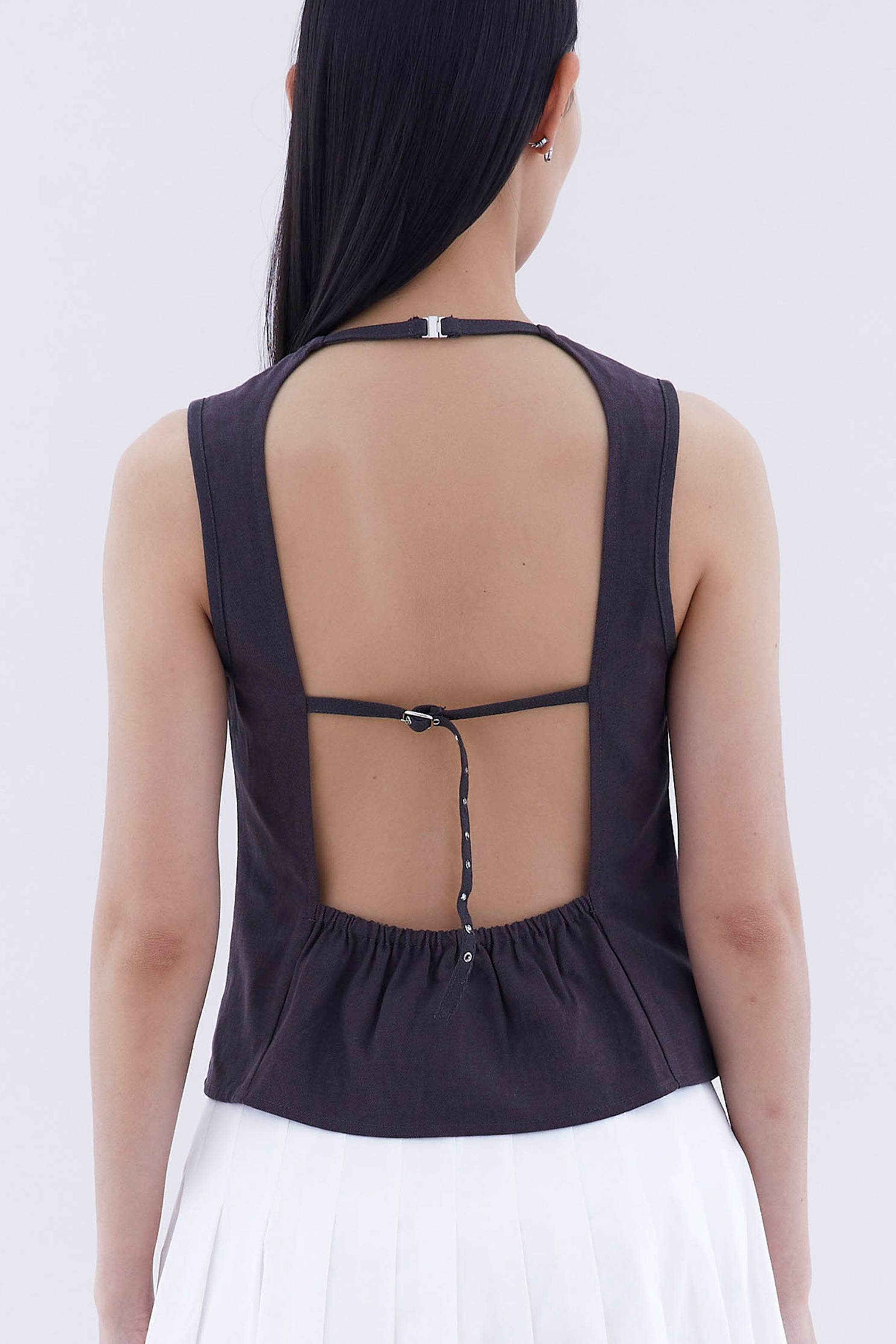 Tilcy Open-Back Top