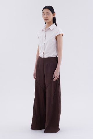 Lacqua Lace-Trim Panelled Pants