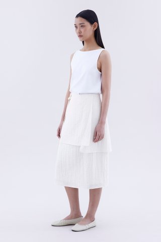 Serabelle High-Rise Layered Skirt