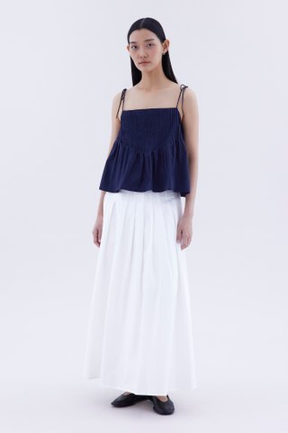 Brenella Pin-tuck Top