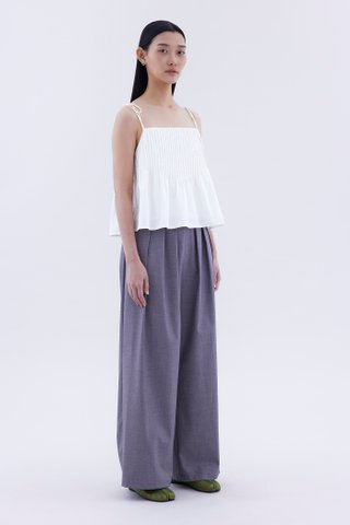 Brenella Pin-tuck Top