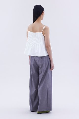 Brenella Pin-tuck Top