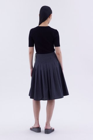 Kavena Pleated Full Skirt