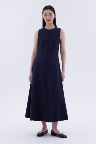 Jeroe Open-Back Dress