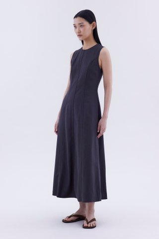 Jeroe Open-Back Dress