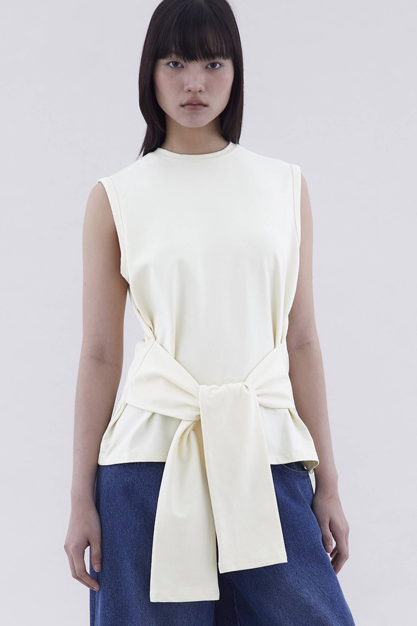 Savine Tie-Waist Relaxed Tee