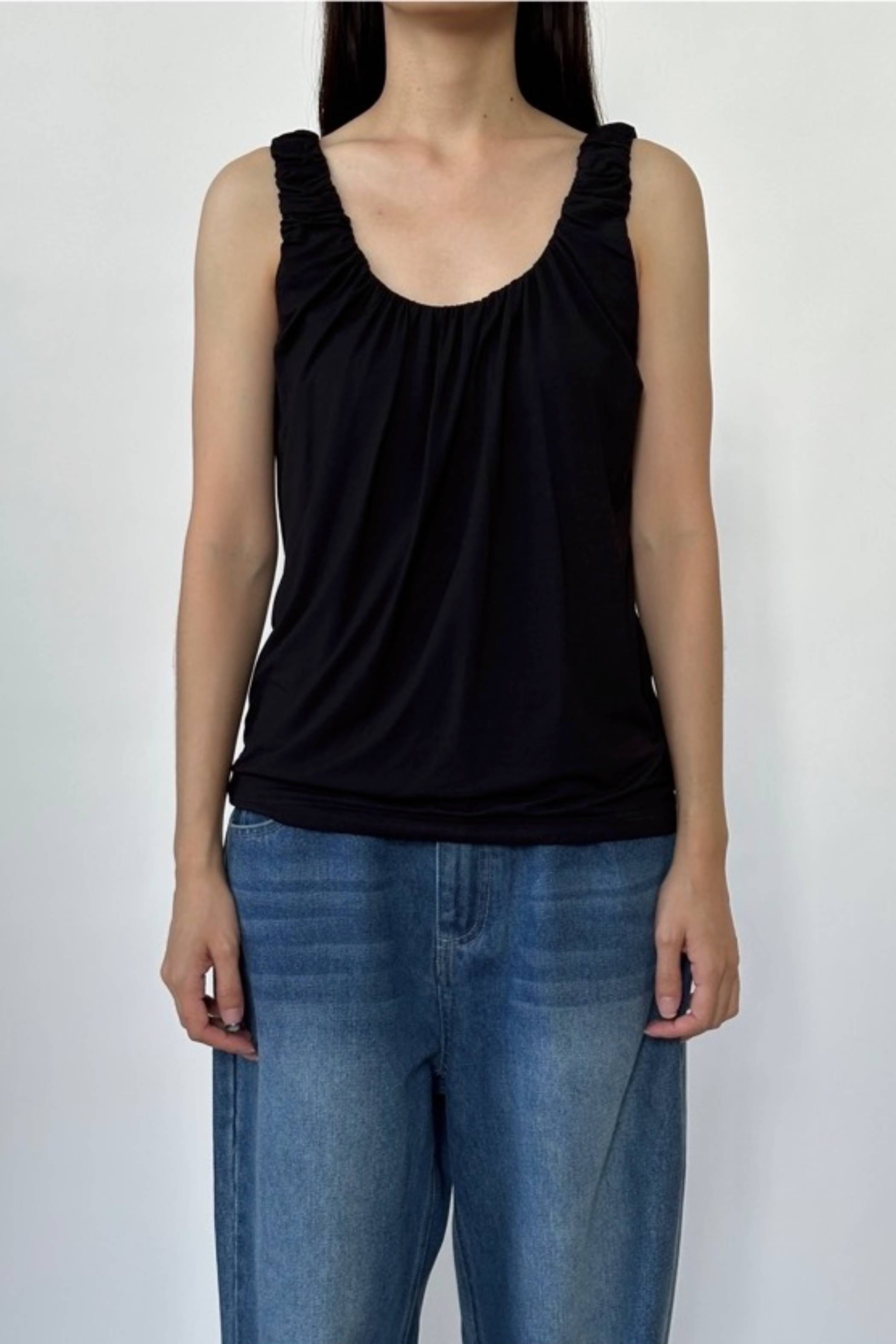 Endelyn Ruch Strap Top