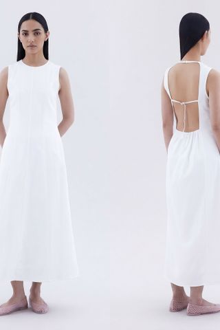 Jeroe Open-Back Dress