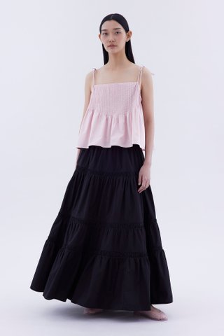 Brenella Pin-tuck Top