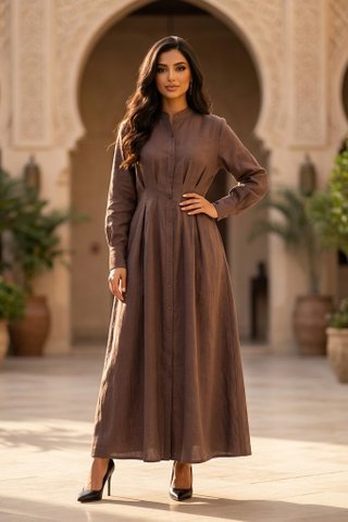 Nolaine Tuck Seam Dress