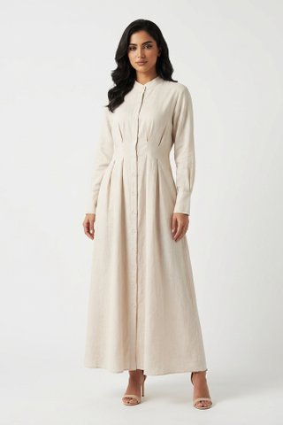 Nolaine Tuck Seam Dress