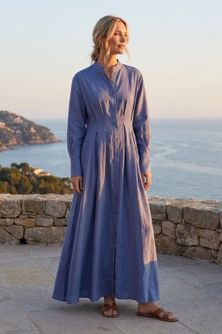 Nolaine Tuck Seam Dress