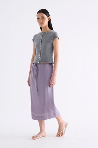 Helyn Button-Down Knit Top