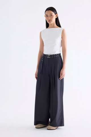 Natalia Boat Neck Tank