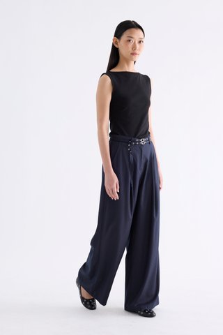 Natalia Boat Neck Tank