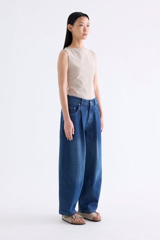 Natalia Boat Neck Tank