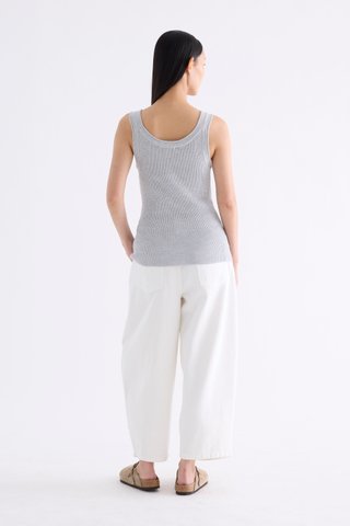 Kanery Scoop-Neck Rib Tank