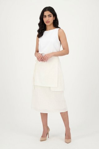Serabelle High-Rise Layered Skirt