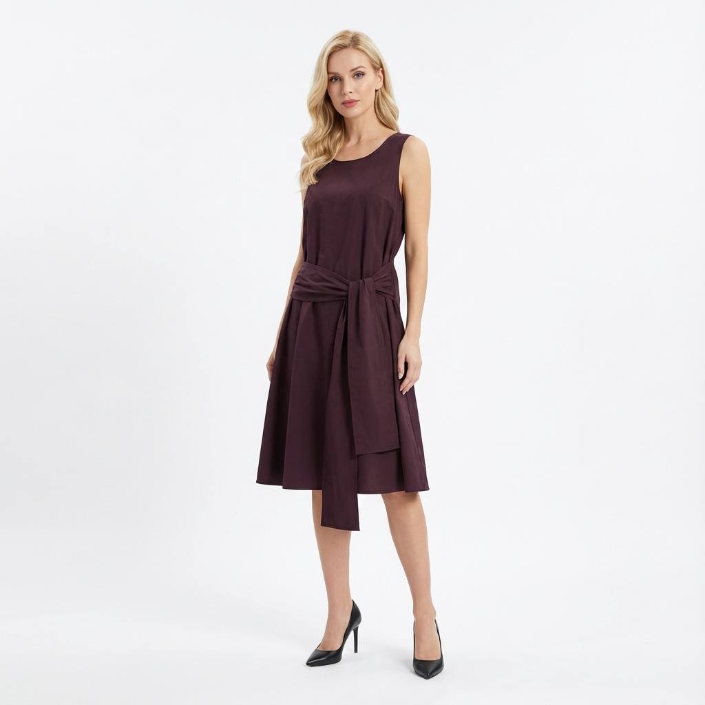 Doretta Tie-Waist Dress