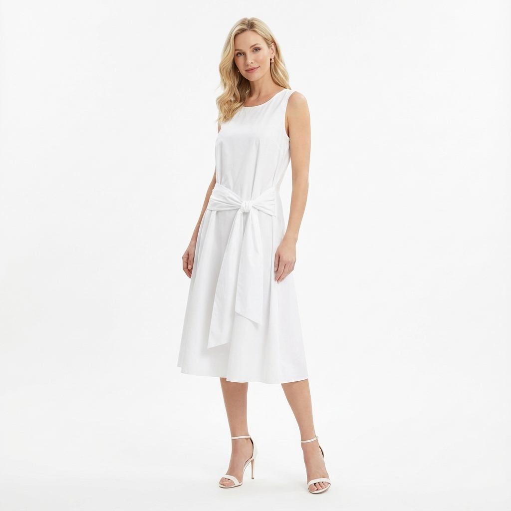 Doretta Tie-Waist Dress