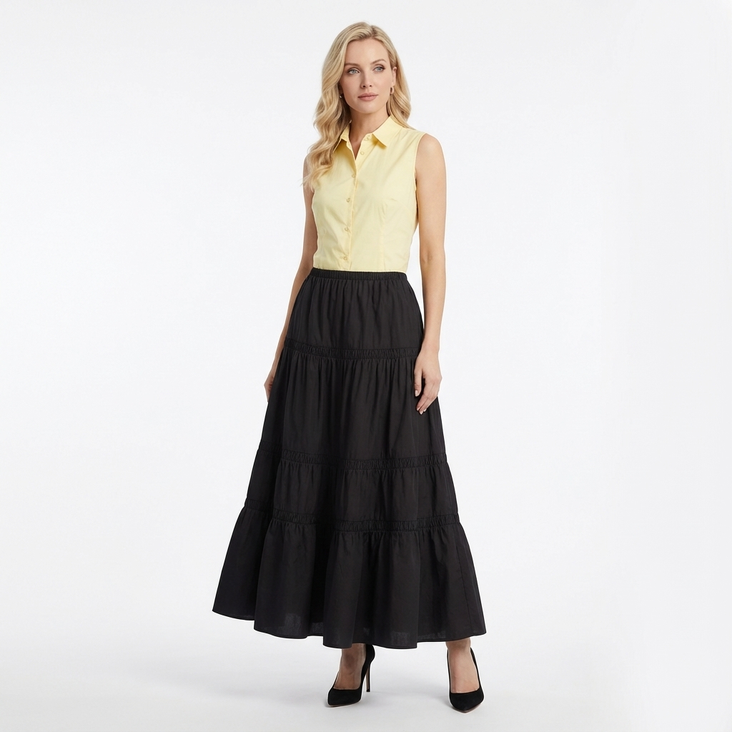 Linsey Tiered Full Skirt